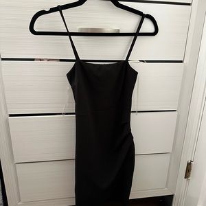 altard state black mini dress